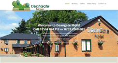 Desktop Screenshot of deangatemotel.com